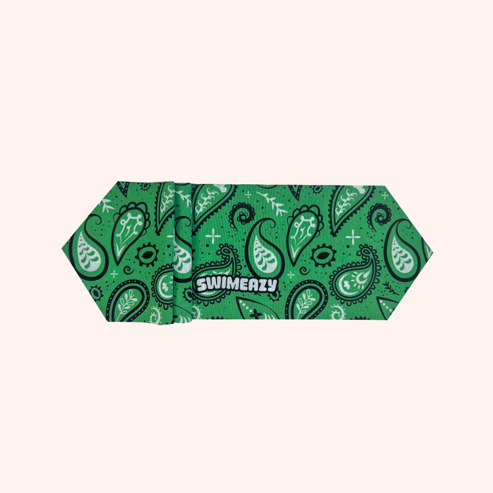 Green Bandana Headband